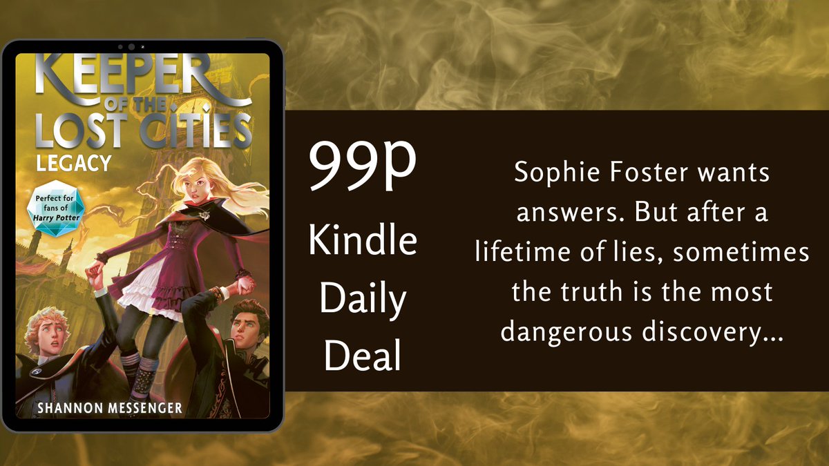 Simon & Schuster UK Digital (@simonschustere) on Twitter photo Sophie and her friends are part of something much bigger than they imagined. Every clue drags them deeper into the conspiracy. Every memory forces them to question everything!
#Legacy by <a href="/SW_Messenger/">Shannon Messenger</a> is now only 99p for TODAY ONLY! Don't miss out!
amzn.to/3RNS8TZ Sophie and her friends are part of something much bigger than they imagined. Every clue drags them deeper into the conspiracy. Every memory forces them to question everything!
#Legacy by <a href="/SW_Messenger/">Shannon Messenger</a> is now only 99p for TODAY ONLY! Don't miss out!
amzn.to/3RNS8TZ