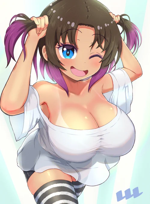 日焼けしたツインテエルマフォローしてくれている皆様いつも支援してくださっている皆様ひとりひとりに感謝を込めてTo everyone who follows me,To all of you who consistently support me,With heartfelt gratitude to each and every one of you. 