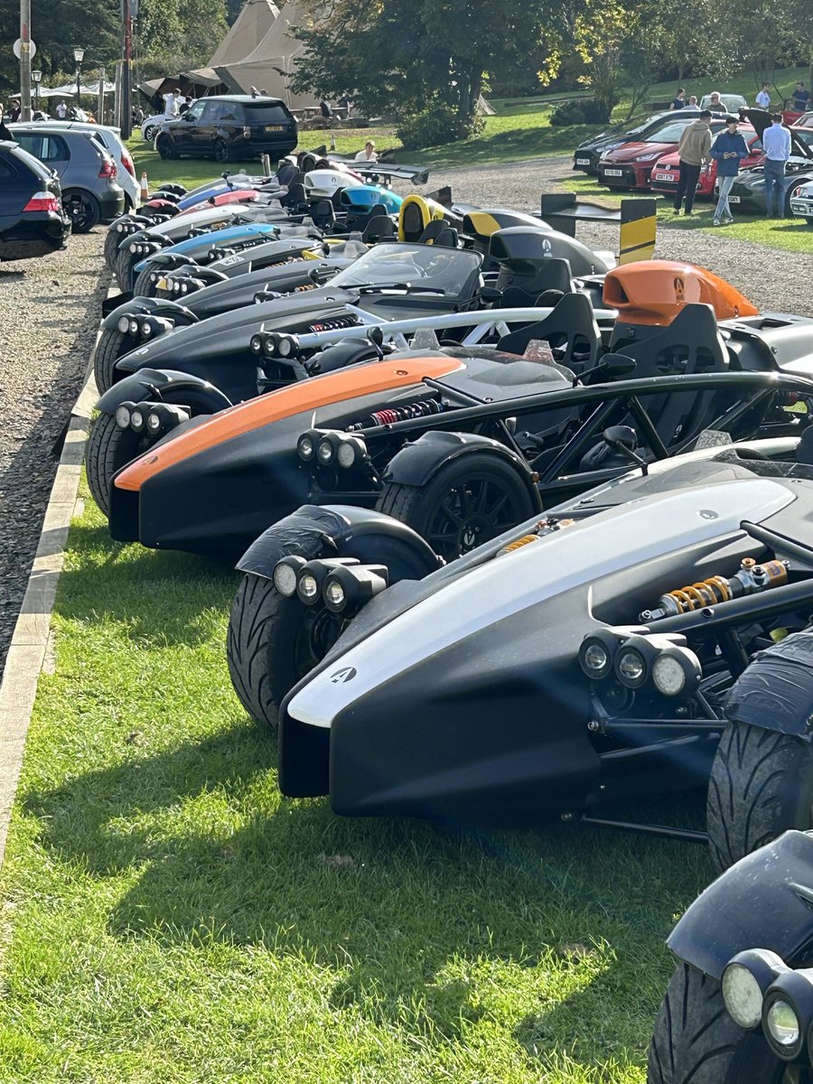 What’s better than seeing an Ariel Atom on the road?  Seeing 12 Ariel Atoms at the same time!  Atom 3.5, Atom 3.5R, Atom 4
