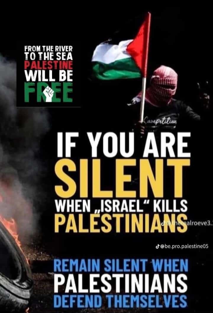 SeniorKomba's tweet photo. I STAND WITH PALESTINE https://t.co/Ja7ewNEn1V