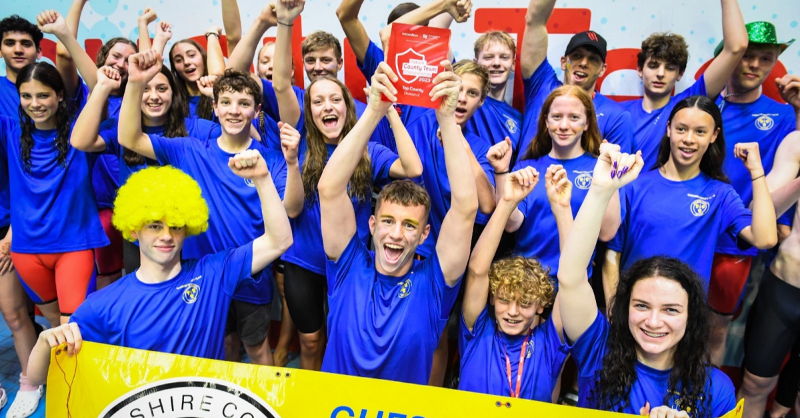 Swim_England's tweet photo. 💬 "I'm extremely proud. There was good team comradery all the way through so I'm really pleased"

Cheshire were crowned Division Two champions at the @GoCardless Swim England National County Team Championships 2023 👑

See the full Division Two report below 👇 #CountyTeamChamps