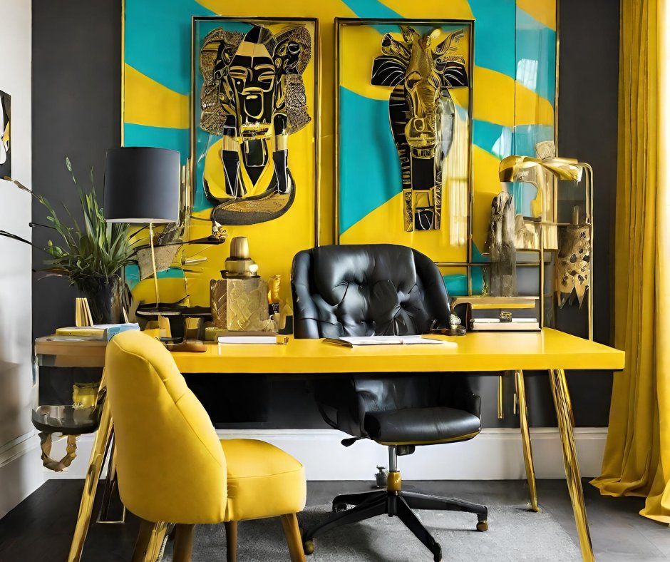 This #AILife has got me feeling some type of way!  I believe I've just generated the office of my dreams.  Now off to find the pain colors