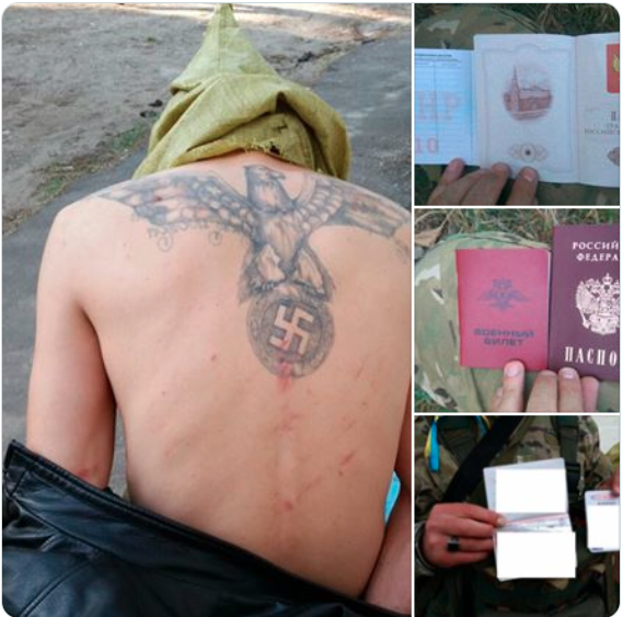 ChavezDice's tweet photo. @DonaldJeffery1 @BarbBishop2 @MarkHertling You mean like Dmitri Utkin or many of the russian POWs with nazi tattoos? That's such a lazy attempt at finger pointing that I'm starting to doubt your intentions. Did you know there's communists and centralists fighting as well? https://t.co/x90EOeiHAM