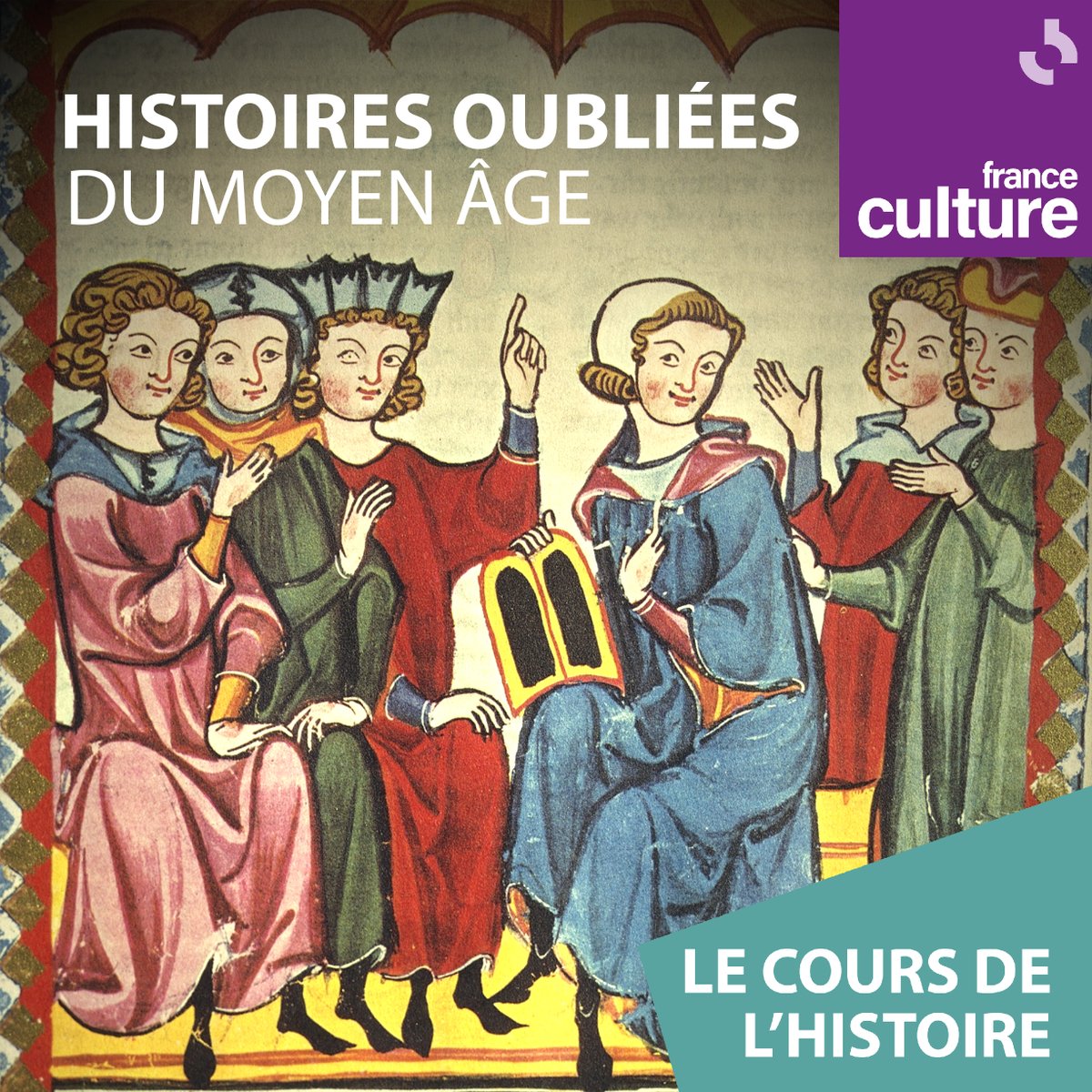 XavierMauduit's tweet photo. Histoires oubliées du Moyen Âge 📜

Ambiance médiévale dans Le Cours de l'histoire, tous les jours en direct à 9h pile sur @franceculture 😃

Ségurant, le chevalier au Dragon
Gueuses et manants
Mérovingiens
La Fleur des histoires de la terre d’Orient

👉https://t.co/VcndOjSulW https://t.co/czj52xqMG4