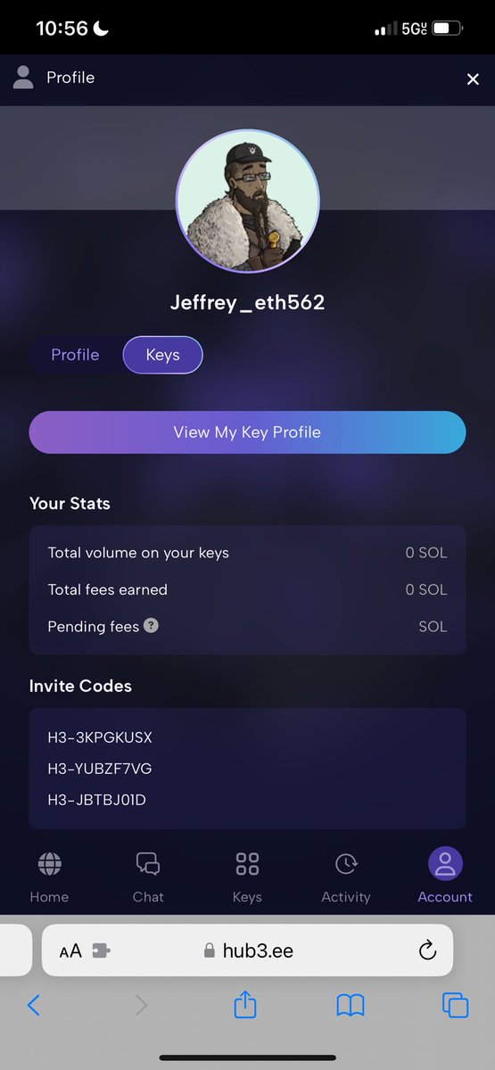 Jeffrey_eth562's tweet photo. I always said the space moves fast so we must adapt and overcome I just joined the best social fi on solana couldn’t fade it any longer @hub3ee 
Here are some inv codes let’s get it Degens 

H3-3KPGKUSX
H3-YUBZF7VG
H3-JBTBJ01D https://t.co/mZGNQUjJtp