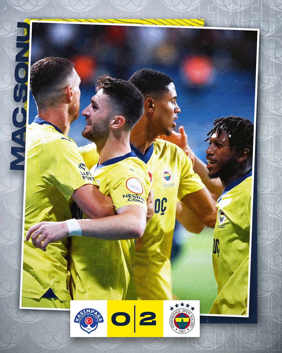 Fenerbahce's tweet photo. 3 puan bizim! 👊

#KASvFB https://t.co/qQ8M26NHvO