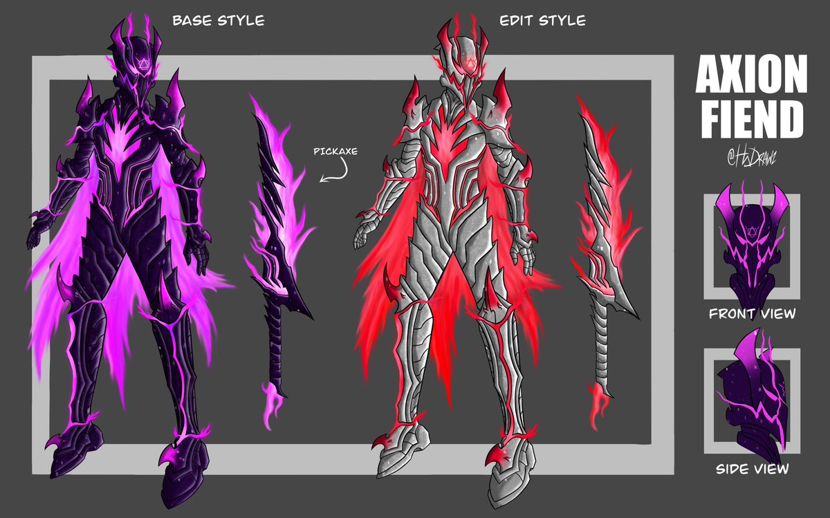 HWDrawz's tweet photo. AXION FIEND - SKIN CONCEPT
-
Remix of Axion Sentinel!🌌
-
-
#Fortnite #FortniteFanArt #FortniteConcept #FortniteLastResort https://t.co/2aV5MXWqVe