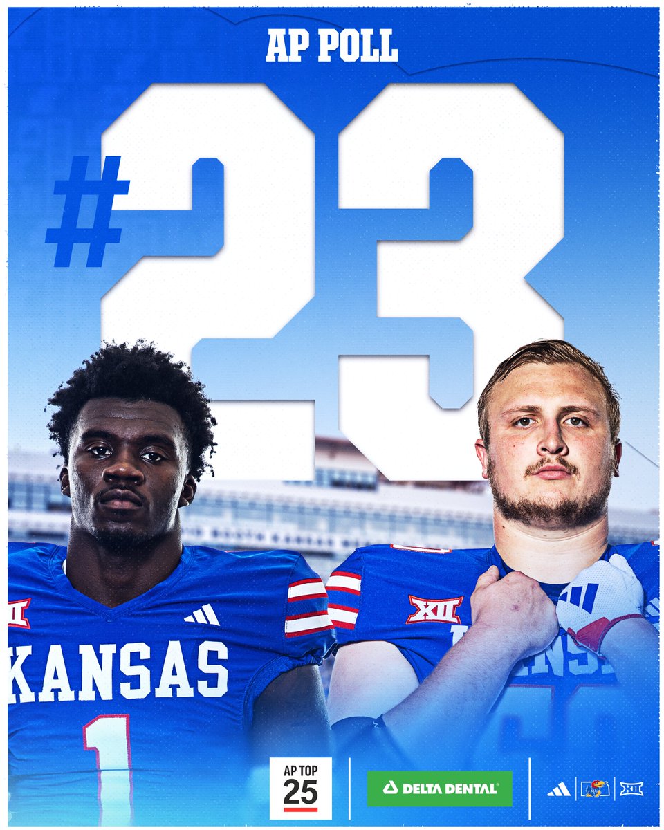 Back in the AP at #23 📈