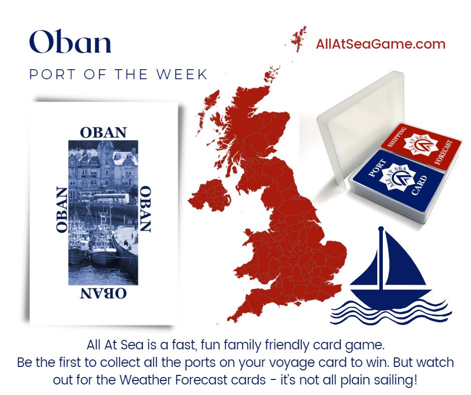 "Really good fun and different from the usual rummy-type games. Great sailing theme, interactive with all players, no boating knowledge needed as instructions are easy to follow. Highly recommended." 5 star customer review #Oban #PortOfTheWeek  ow.ly/Za3P50N0fG7