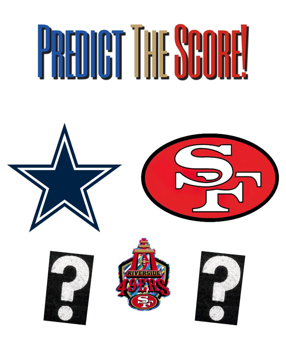 Riverside49ers's tweet photo. What's your prediction? 
PREDICT THE SCORE!!!! https://t.co/19xCx6V72V