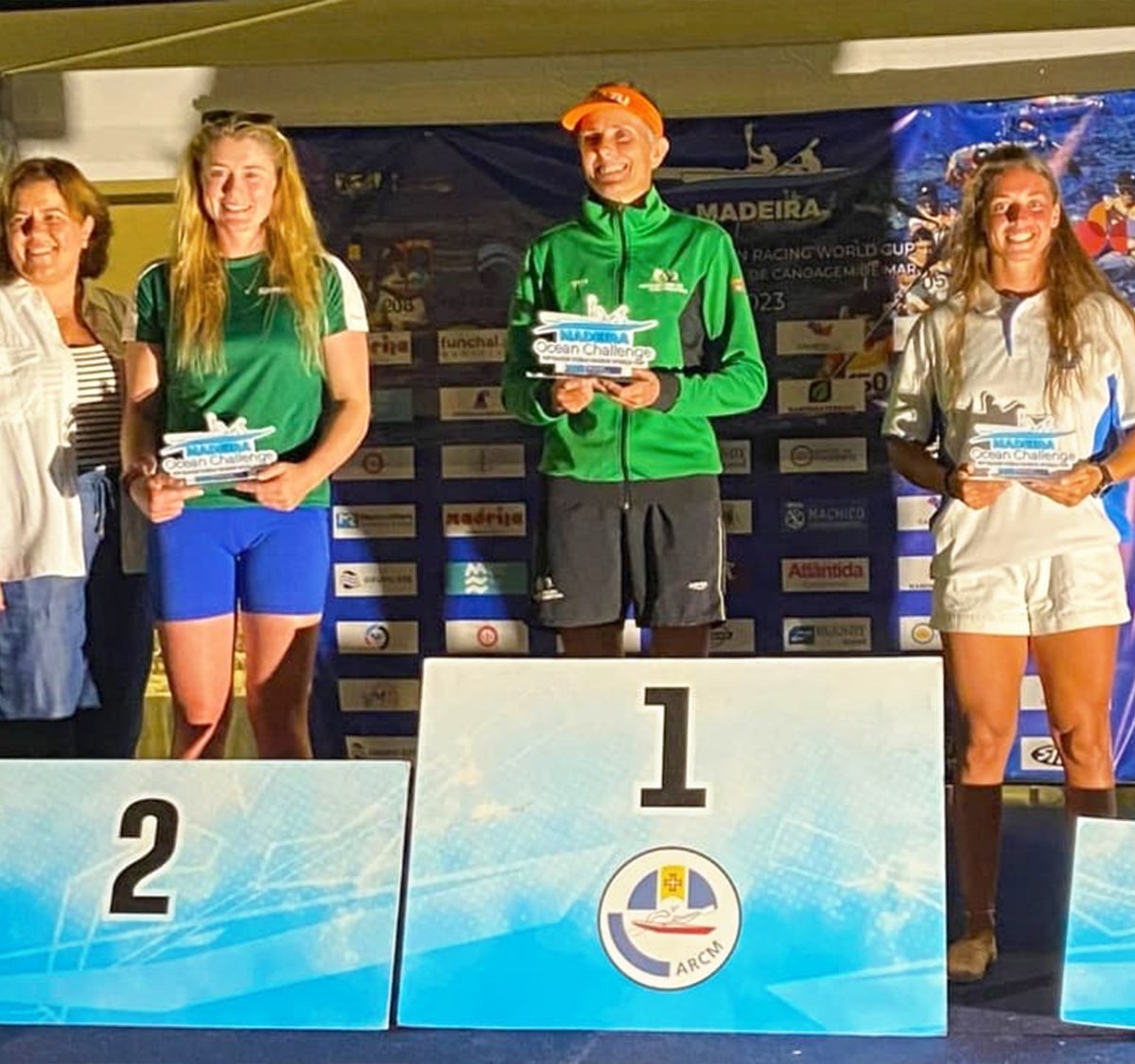 CanoeingIreland's tweet photo. Some incredible performances over the weekend at the Ocean Racing World Cup in Portugal!!! 🥇🥇🥈 Jenny Egan-Simmons and Jon Simmons took gold in the SS2 Senior Mixed Doubles, and Roisin Cahill came home 2nd in the SS1 Senior Womens 🙌🇮🇪 https://t.co/JI35btF4HO