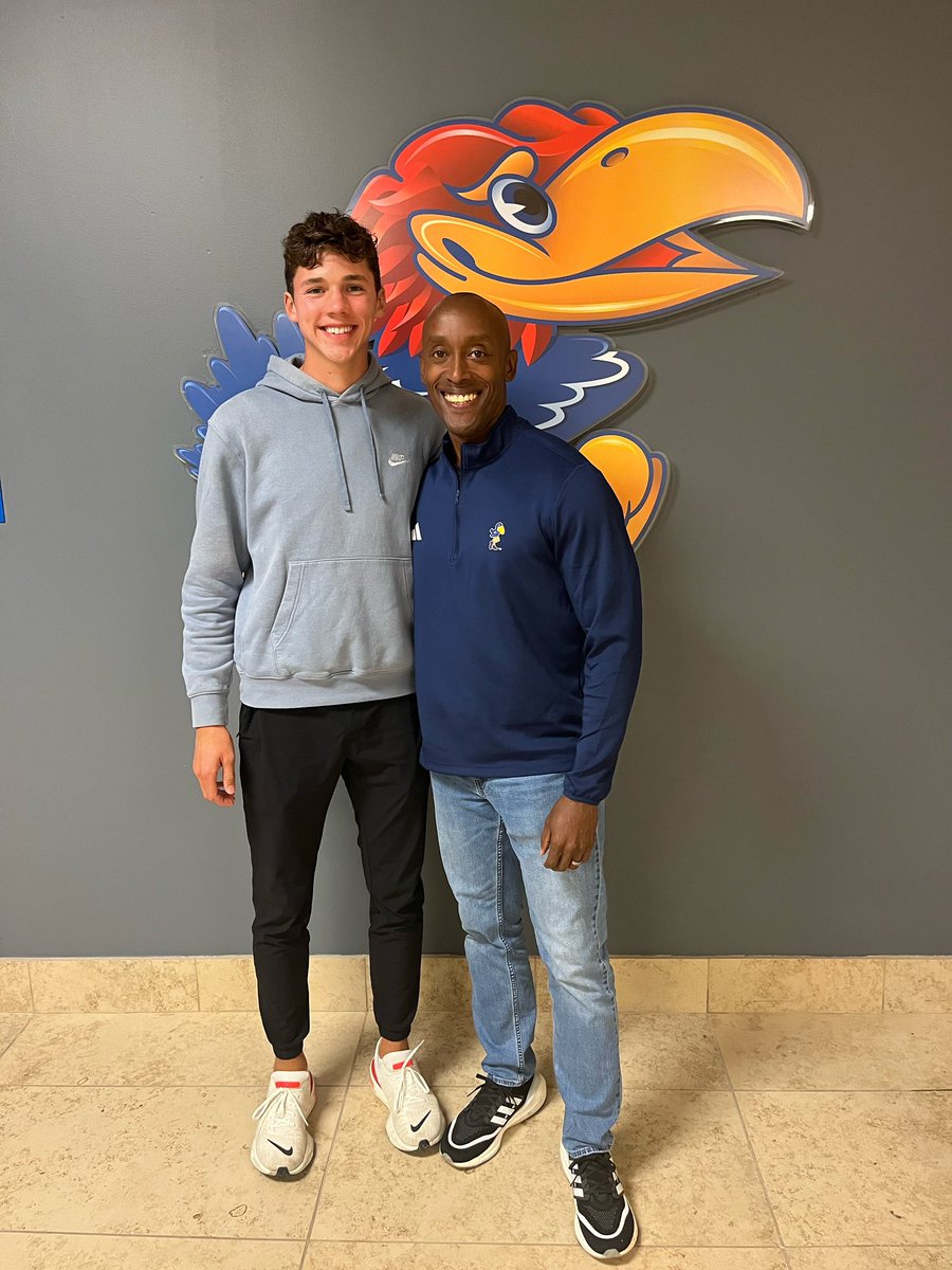 Ryce Reynolds (@reynoldsryce) on Twitter photo Third official visit! What a great weekend! Thank you <a href="/NicFortenberry/">Nic Fortenberry</a> and <a href="/kansastfxc/">Kansas Track & Field x Cross Country</a> for everything! Rock Chalk??💙❤️ #officialvisit #notcommitted Third official visit! What a great weekend! Thank you <a href="/NicFortenberry/">Nic Fortenberry</a> and <a href="/kansastfxc/">Kansas Track & Field x Cross Country</a> for everything! Rock Chalk??💙❤️ #officialvisit #notcommitted