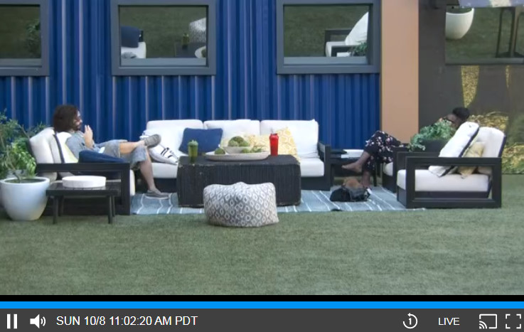 This convo is sending me #BB25 

Cam tells Cirie they have both had similar situations

Cirie says the one thing she knows for sure is no matter what happens or the outcome is,she is going to be okay

I know how to live on an island.I know how to lose on an island &amp; still be okay