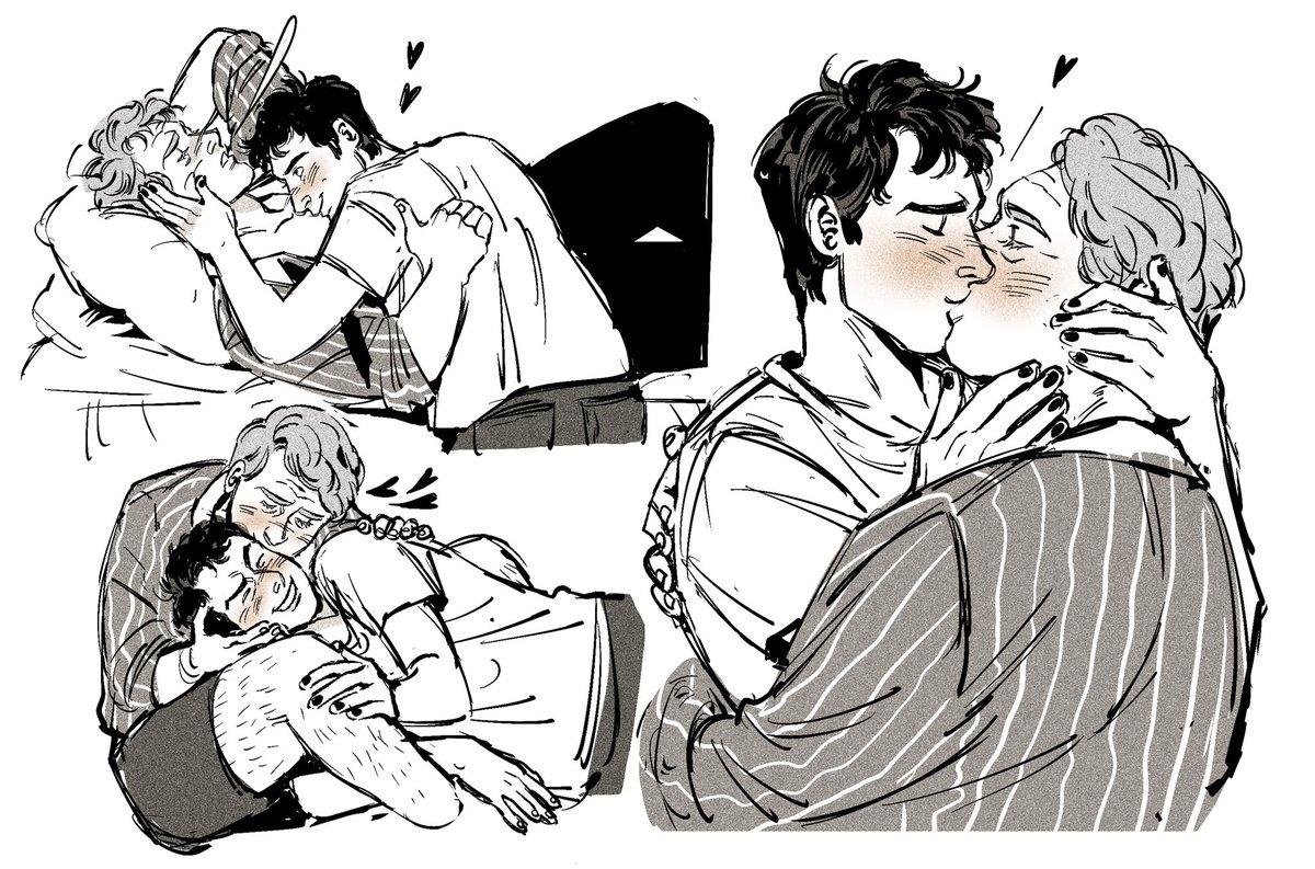 doodling them lovebirds before i go to my slumber 