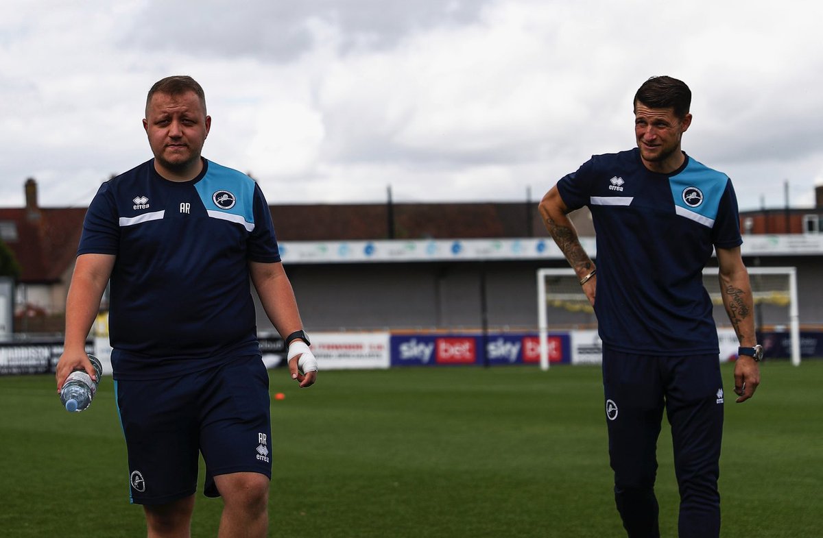 🙌 Dynamic duo

1️⃣9️⃣ goals in two games in charge for co-managers <a href="/ARussell_11/">Alex Russell</a> &amp; <a href="/adamrowcoaching/">Adam Rowland</a>. 

Onto the next…

#Millwall
