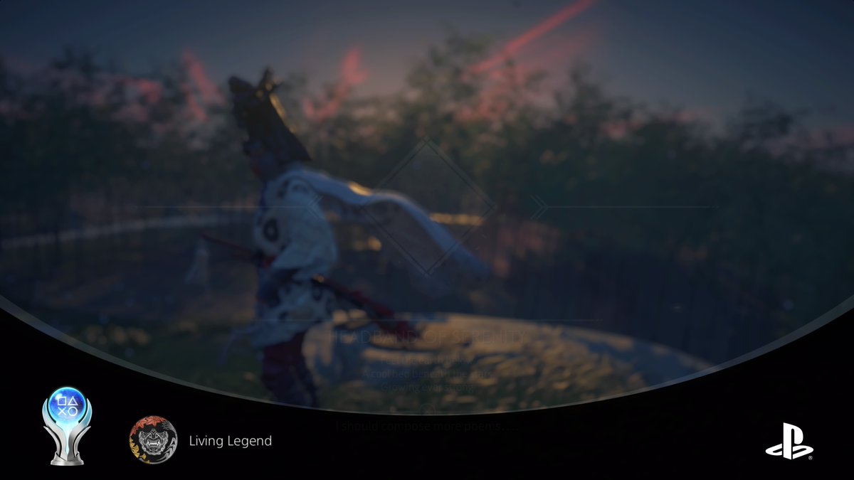 raymanexe's tweet photo. Ghost of Tsushima
Living Legend (PLATINUM)
#PlayStationTrophy
#GhostOfTsushima  #PS5Share, #GhostofTsushima https://t.co/ulIYQSaeiF
