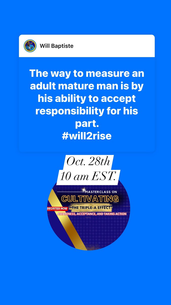 Will 2 Rise (Will Baptiste, CMHFA) (@coachwill80) on Twitter photo 