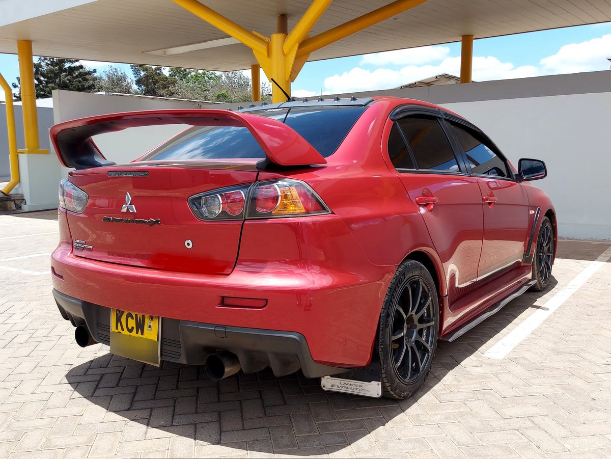 _saginii's tweet photo. Mitsubishi Evo X on sale!!
2012
Fully stock
Mishimoto radiator installed for better cooling
AEM cold air intake
Miltek exhaust
168000 genuine
2.25m
Call 0701888990 https://t.co/vRzN9xxy8P