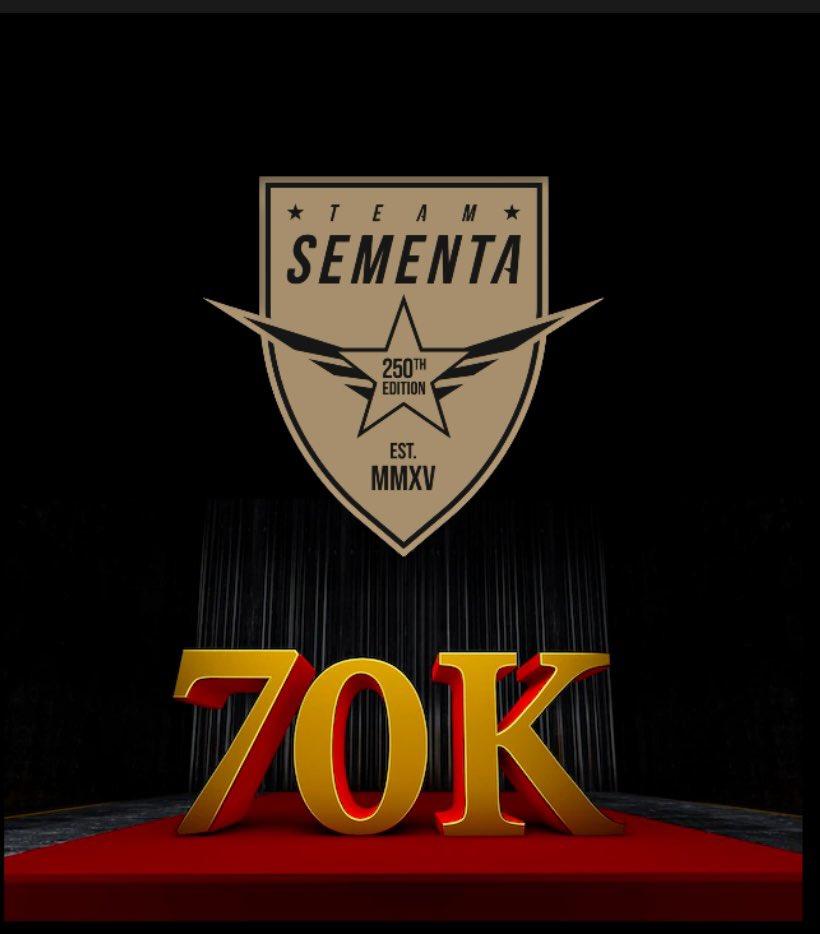 THANK YOU SO MUCH ❤️⚽️
TEAM SEMENTA HAS NOW RAISED £70,000 for charity supporting 65 charities and causes 

I am overwhelmed &amp; would like to say a massive “thank you” for everyone’s support. #charity #football #Footballplayer #teamsementa #MakeADifference