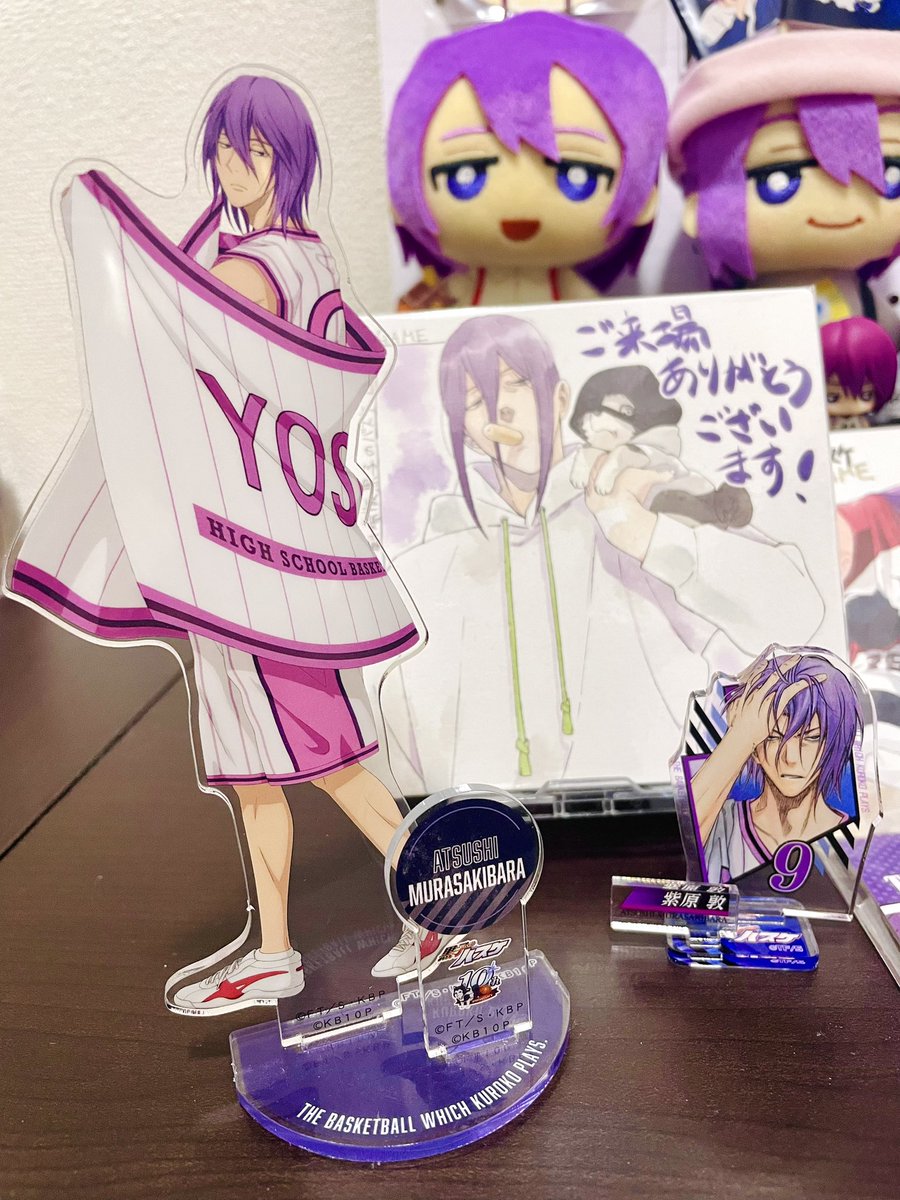 yunna209's tweet photo. せっかくの機会なので再燃してからの8ヶ月の間にうちに来てくれたむっくんを並べてみた ぜんぶではないけどほぼ並べたと思う
うちに来てくれてありがとう🥳どのむっくんも大事にします
 #紫原敦生誕祭2023
 #紫原敦誕生祭2023 https://t.co/QRVVB9Wr5f