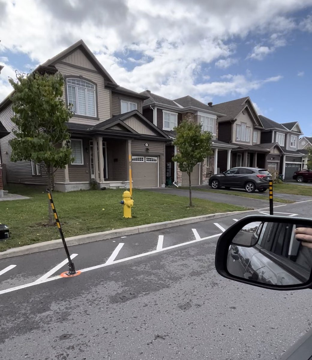 I get that some people don’t park responsibly but is it really necessary to add the barriers too? These poorly planned neighbourhoods with too narrow streets don’t need any more challenges to navigate. <a href="/ottawacity/">City of Ottawa</a> <a href="/catherinekitts/">Catherine Kitts</a>