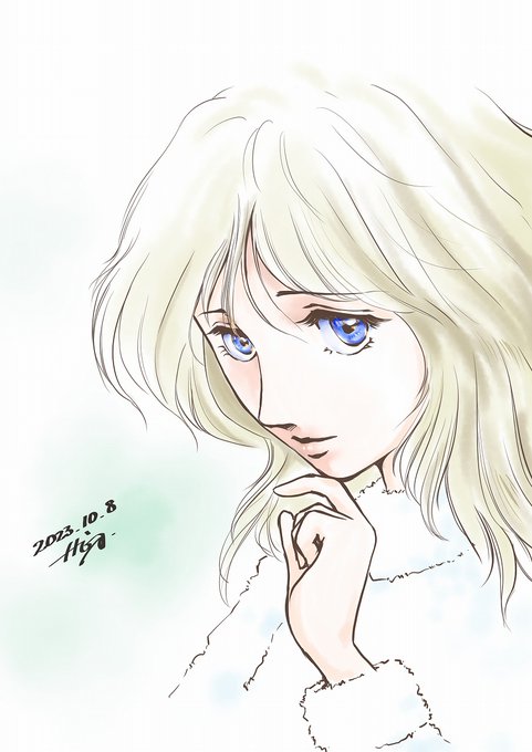 オリキャラです。 安定の昭和絵柄～  #オリキャラ #オリジナルイラスト