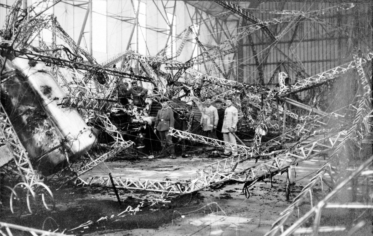 IanCastleRaids's tweet photo. #OTD 8 Oct 1914 RNAS pilot, ‘Reggie’ Marix, flew from Antwerp, as the German army closed in on the city, &amp; bombed Zeppelin shed at Dusseldorf, destroying Zepp. Z IX. Awarded the DSO, he later rose to Air Vice Marshal. Replica of his Sopwith Tabloid on display at @Stowaero. https://t.co/ZMod6NzHBl