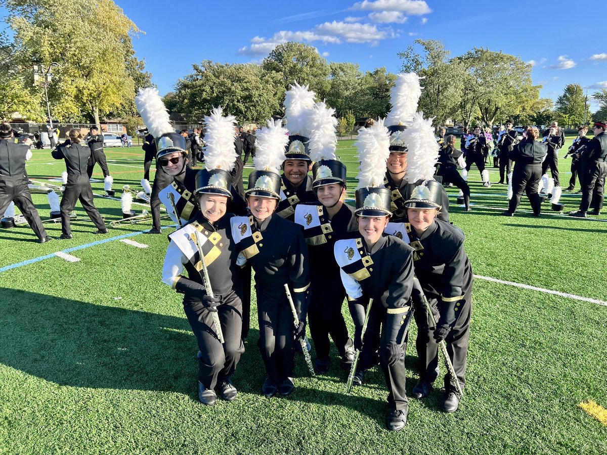 jolietwestbands's tweet photo. Yesterday at the 20th annual DGS Marching Mustangs Music Bowl, your marching tigers got best percussion🥁 and 2nd place in their class!🥈 #rolltigers https://t.co/3XZJ9CeSMs