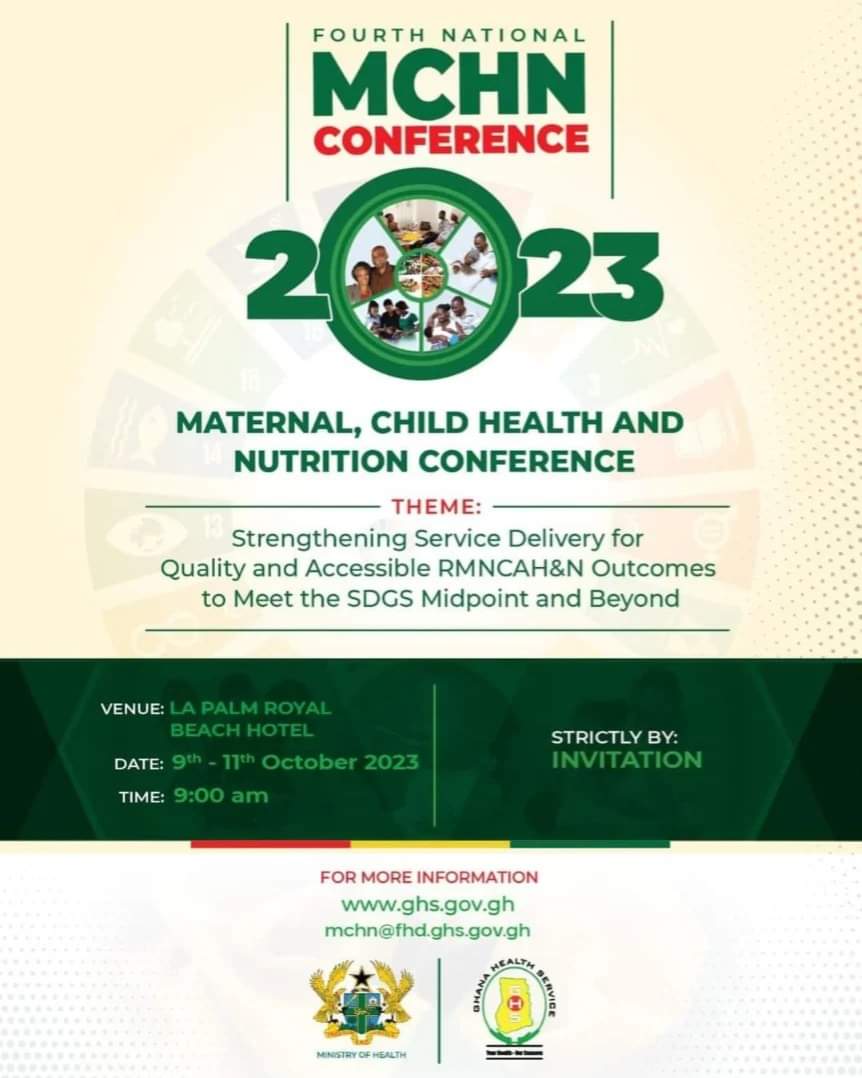 <a href="/healthkeepersgh/">HealthKeepers Net,Gh</a>  joins in the celebration of the fourth National MCHN conference 2023. 
#MCHNConference #MaternalChildHealth