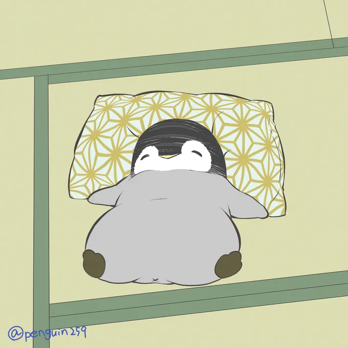 安全な空間にやさしいオフトゥン…じゃなくてこれは_人人人_> 枕 <‾Y^Y^Y‾╭━━━━━━━━━╮ そろそろおねむ時間╰━━━━v━━━━╯ 