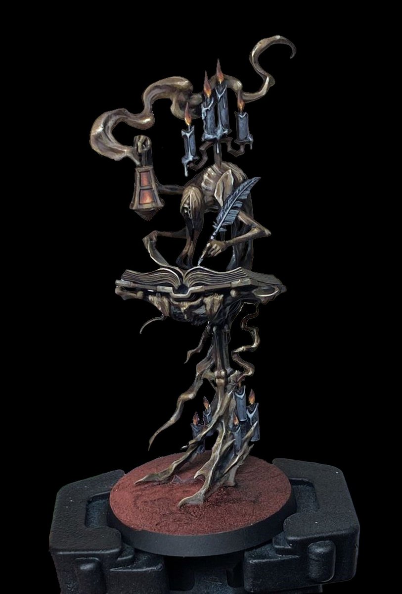 Some October appropriate painting. 💀

#nighthaunt #ageofsigmar #minipainting