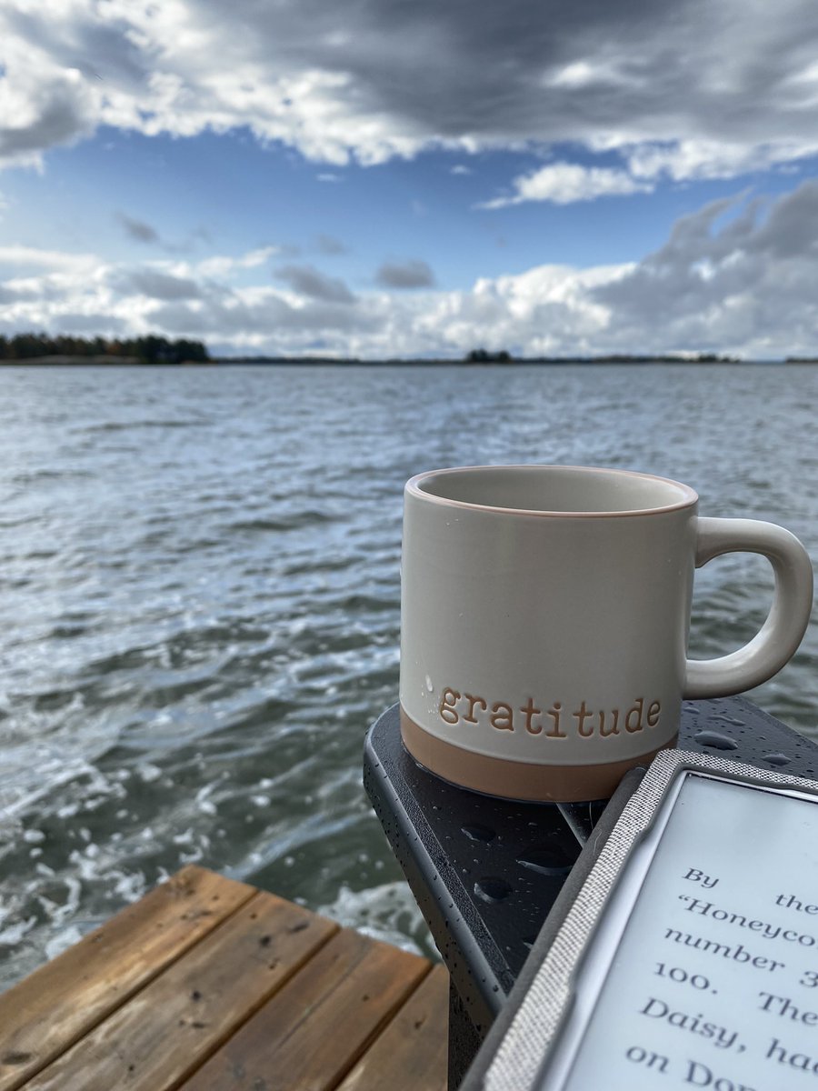 Fall. Cottage. Coffee. Books. 🍁 ☕️ 📚