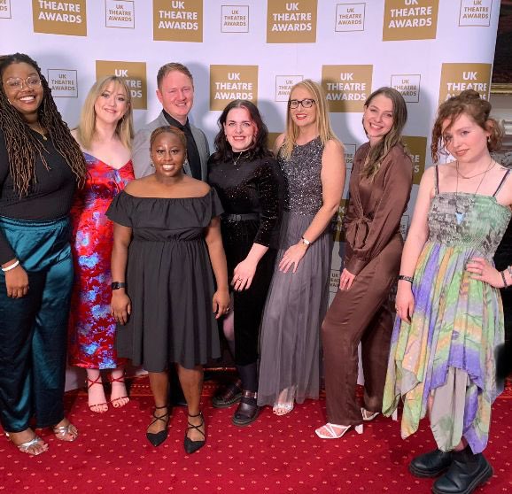 Our incredible Learning and Participation team at the <a href="/uk_theatre/">UK Theatre</a> awards 🤩

So honoured to have been nominated for Excellence in Arts Education 🎭