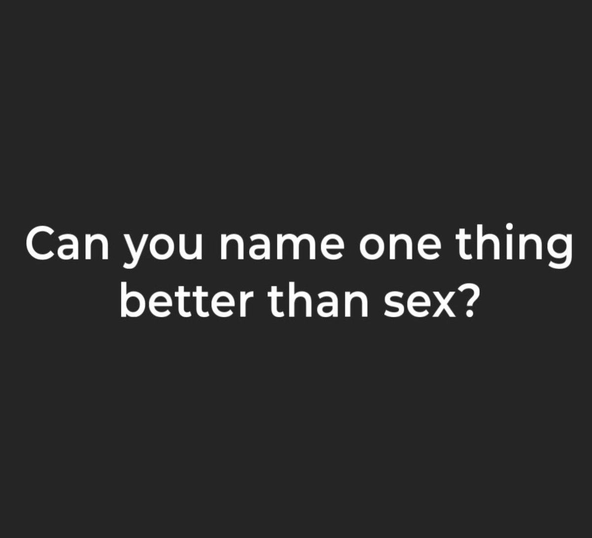 You actually can’t.