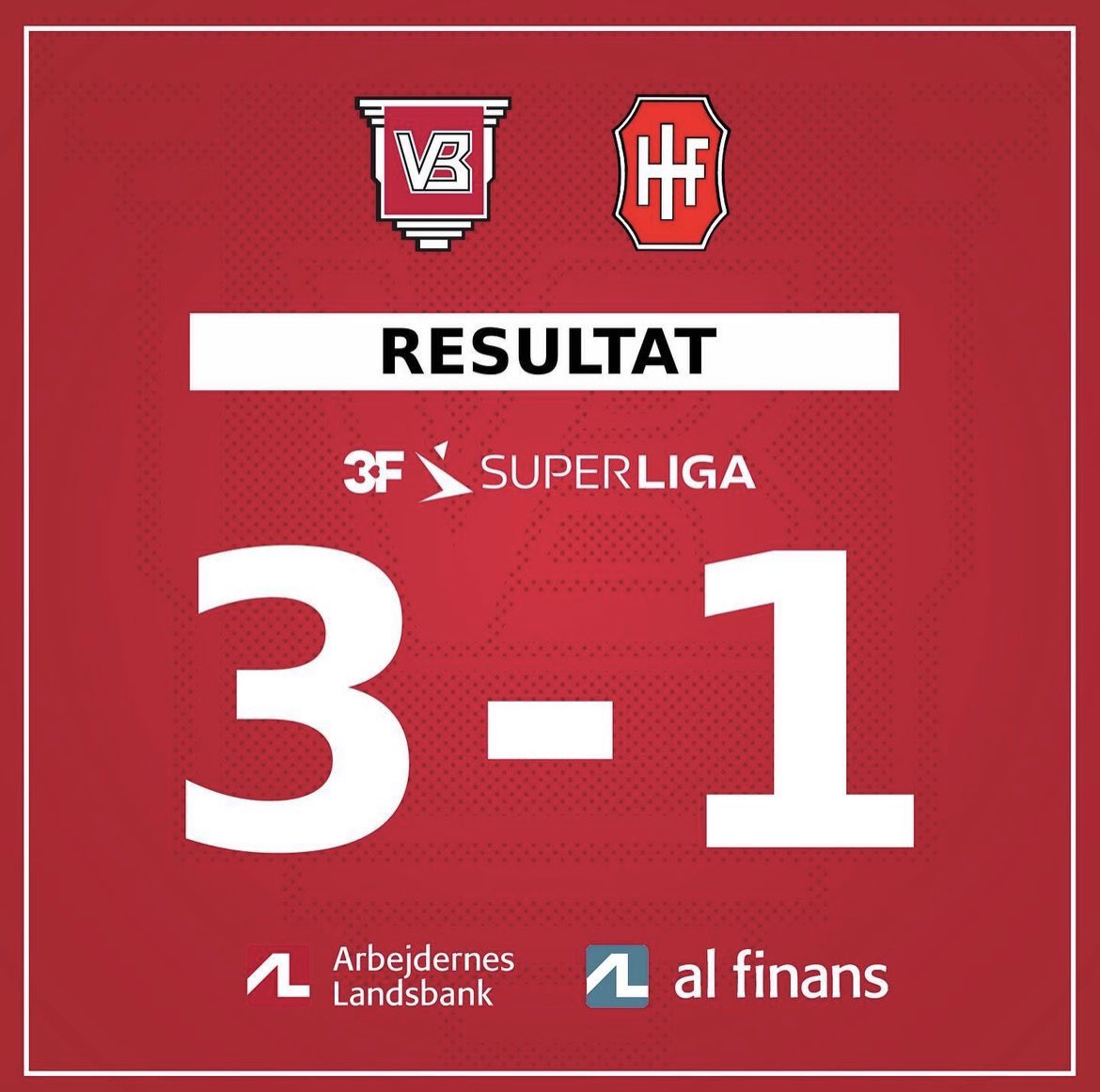SKaimson's tweet photo. Det gjorde en søndag med tømmermænd meget bedre!🔴⚪️ #mitvb #VejleB #slsk https://t.co/fj2ks6qJBB