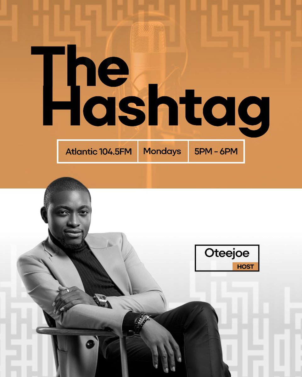 Oteejoe2's tweet photo. Tomorrow I’ll be back on Radio @atlanticfmuyo as I bring back our Flagship Social magazine radio Show #TheHashtag 
I alongside @eltidoedem and the crew will be playing host to @king_scarrr @tiazodia and @_shiemana as we discuss their recent collaboration on king Scarr’s #Company https://t.co/29ueAnjM0J