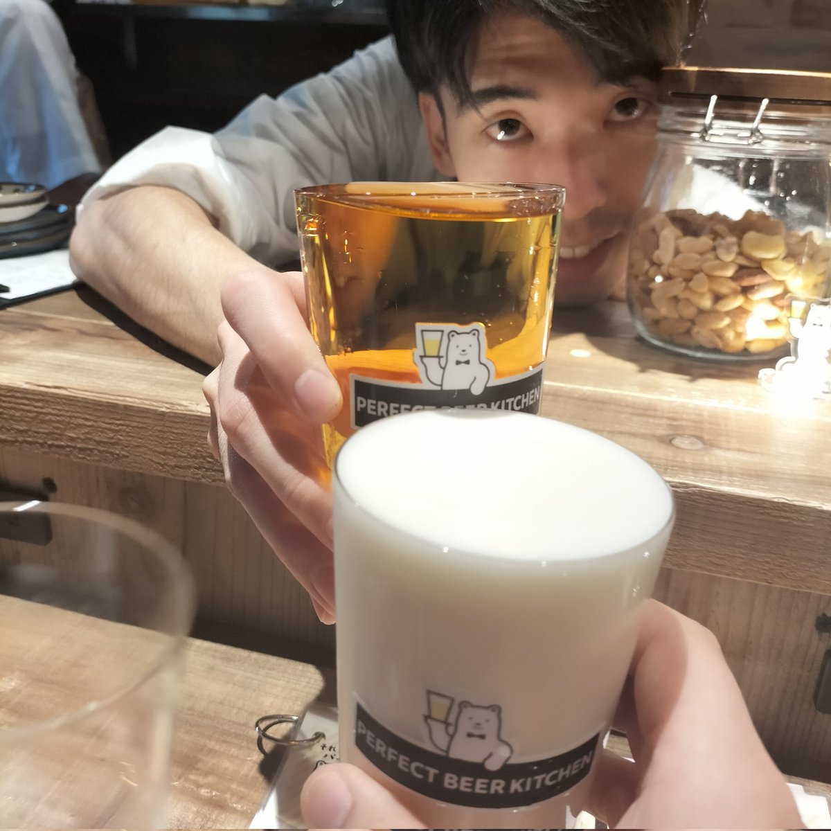 potter423_pepes's tweet image. 覗き込むくまと
#PERFECTBEER