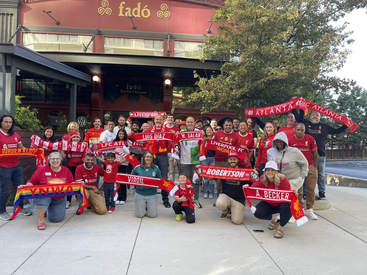 OLSCAtlanta's tweet photo. The 52°F / 11°C thank good ness we have Mo Salah Atlanta Reds!
#LFC #OLSCATL #OLSC @MightyRed_LFC @NBCSportsSoccer #MyPLMorning @LFCUSA @PLinUSA #COYR #YNWA https://t.co/2HEJAT7rXQ