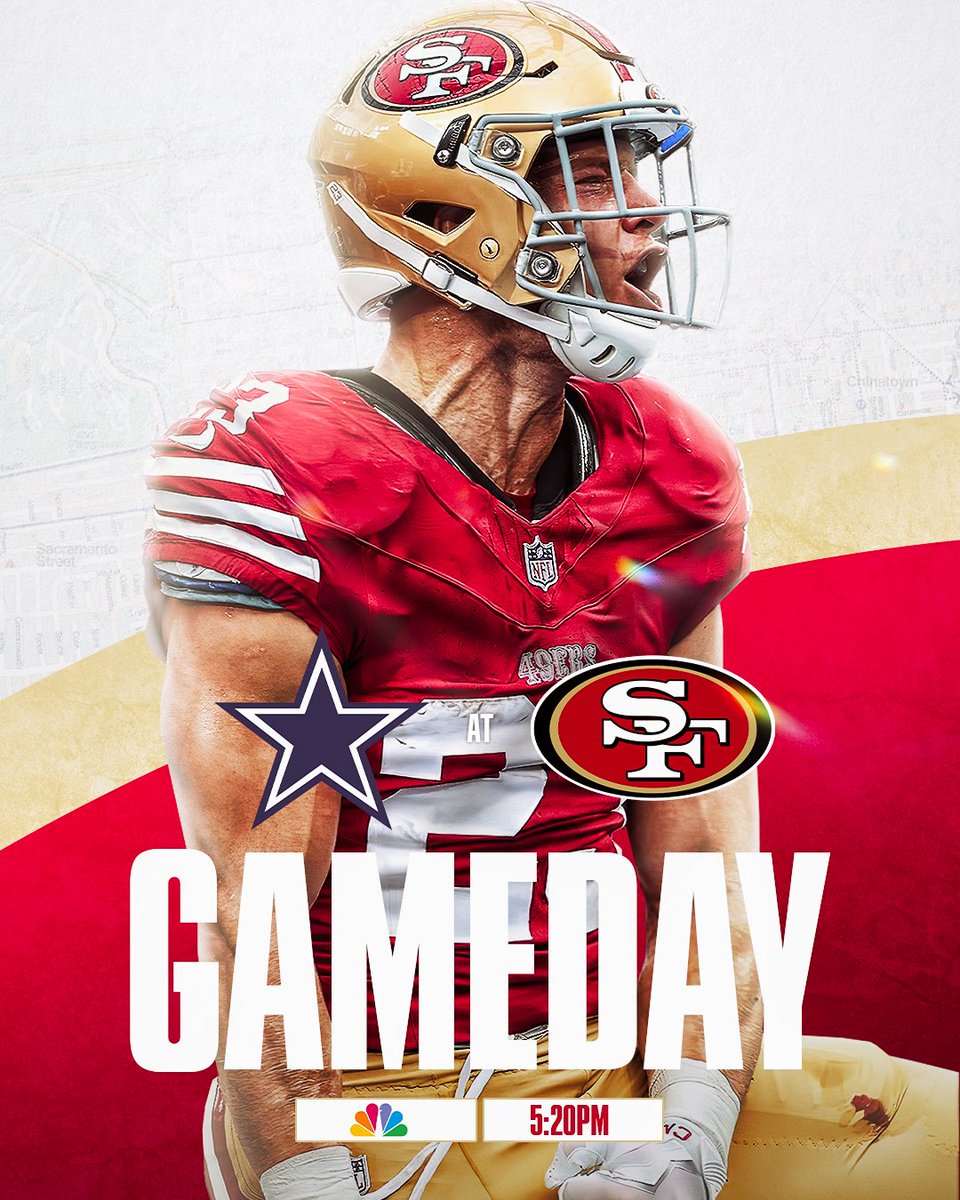 It’s OFFICIALLY #49ers Game Day ‼️