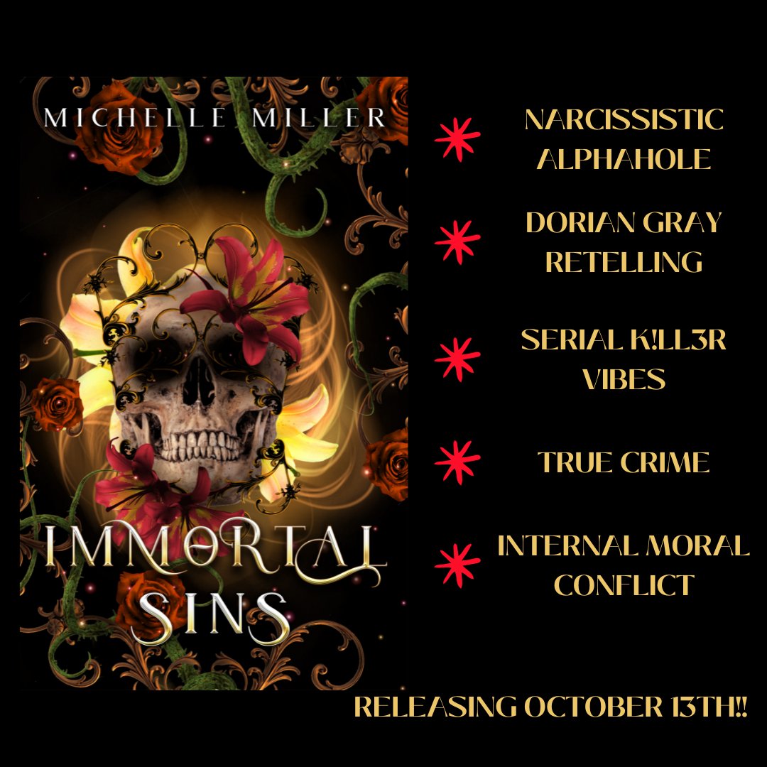 99 CENT PRE-ORDER!!!
Immortal Sins (A Dorian Gray Retelling)
by Michelle Miller
📷PRE-ORDER LINK:📷
books2read.com/u/mqBXl2
ADD TO YOUR TBR:
goodreads.com/book/show/1990…