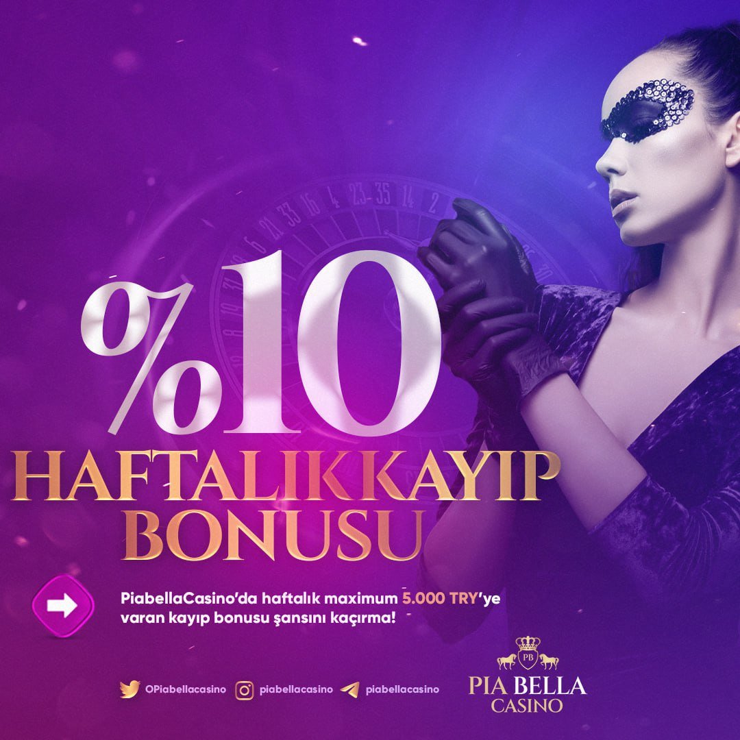 🌐 Biz Bitti Demeden Bitmez ! ➡️ #PiaBellaCasino Şans Bonusunu İstemeyi Unutma ! 🔎Detaylar redpia.link/?y=Twitter Adresinde. 📎BetConstruct Alt Yapısının Lisanslı En Güvenilir Bahis ve Casino Sitesi #PiaBellaCasino Bol Şanslar Diler.