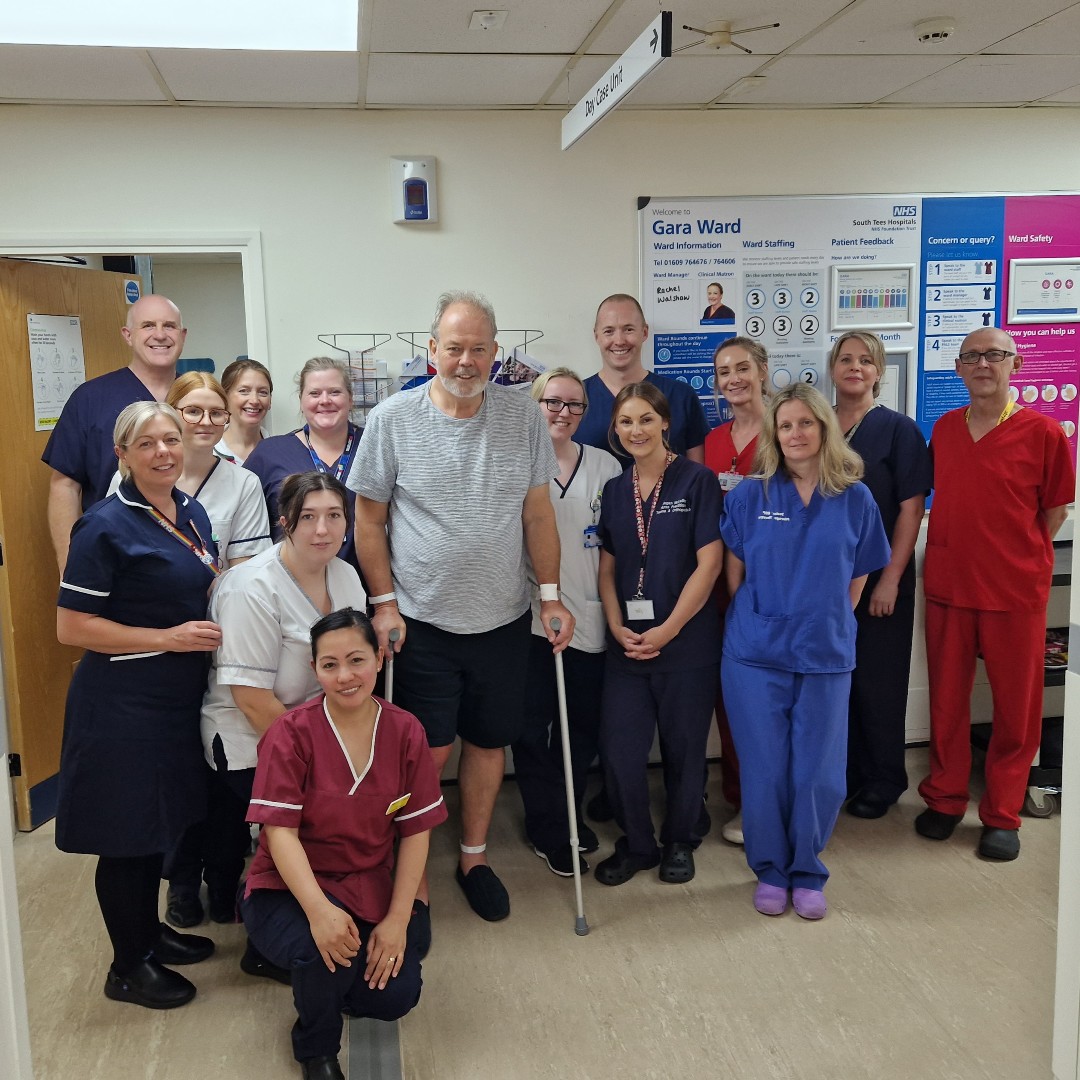 NHS England (@nhsengland) on Twitter photo Duncan is the first person to have a hip replacement and go home on the same day at <a href="/SouthTees/">South Tees Hospitals</a>, meaning he was able to recover in his own home immediately after surgery.
Due to their new initiative, Duncan will be the first of many hip replacement day cases. Great work! Duncan is the first person to have a hip replacement and go home on the same day at <a href="/SouthTees/">South Tees Hospitals</a>, meaning he was able to recover in his own home immediately after surgery.
Due to their new initiative, Duncan will be the first of many hip replacement day cases. Great work!
