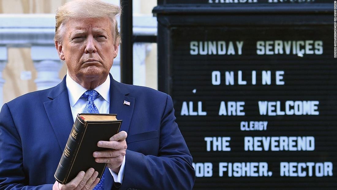 Since I'm not living in some make-believe universe when Trump was prez, the Middle East wasn't at peace.

I do remember TFG wanting to use the military against US citizens who were legally protesting his incompetence as he held a bible for a ridiculous and offensive photo op.