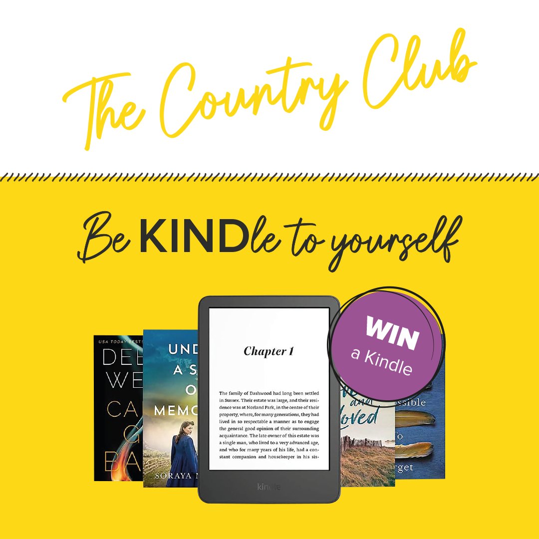 We know how difficult it can be to prioritise time for yourself, so this month we are giving away a Kindle to help you to do just that.

What are you waiting for? For a chance to win, check out our October issue of Stir it Up 📖

bit.ly/3PZayP9