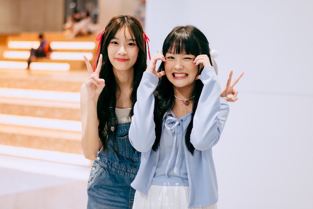 Bancha_Panya's tweet photo. สองสาว kiddo
#Paiiinntt #Praesun
#Happening10Fest
#kiddorecords #GoingToMeet https://t.co/CGTbWqQ5f8