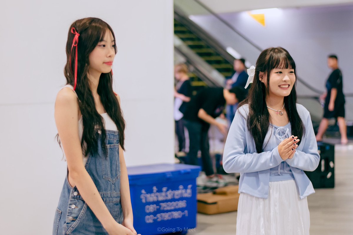 Bancha_Panya's tweet photo. สองสาว kiddo
#Paiiinntt #Praesun
#Happening10Fest
#kiddorecords #GoingToMeet https://t.co/CGTbWqQ5f8