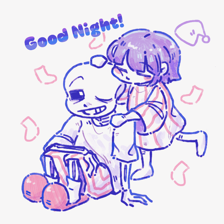 sangalanbungpam's tweet photo. Sleepover 샌즈프리

#undertale https://t.co/XZbHmgCwia