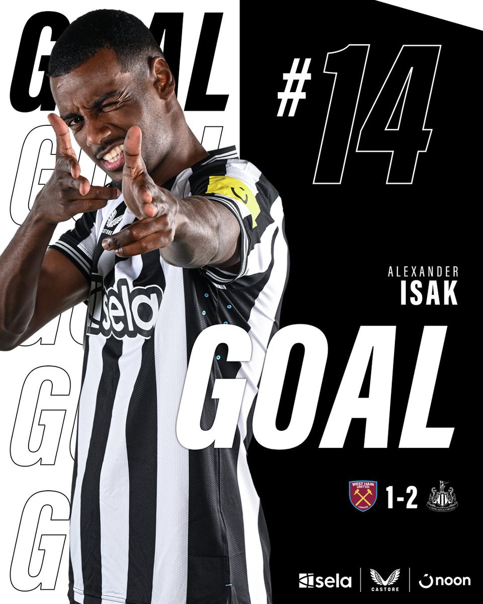 NUFC's tweet photo. THAT IS WONDERFUL! 😍

Bruno clips a stunning pass out to Trippier on the right who fires across the face of goal first time and into the path of Isak who taps into an empty net!

YOU MAGS! 🙌 https://t.co/MD4kQIoq1k