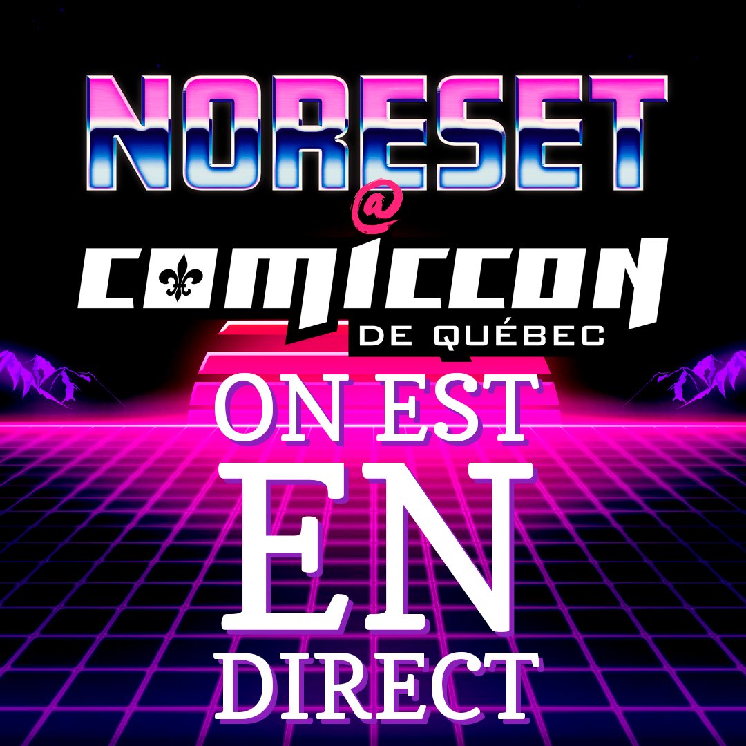 NoResetSpeedrun's tweet photo. Day 2, we are LIVE at the Comiccon de Québec on https://t.co/pvv7R1VaJR #speedrun #retrogaming #gottagofast #comicconquebec #qccomiccon https://t.co/e18Tee1hpp