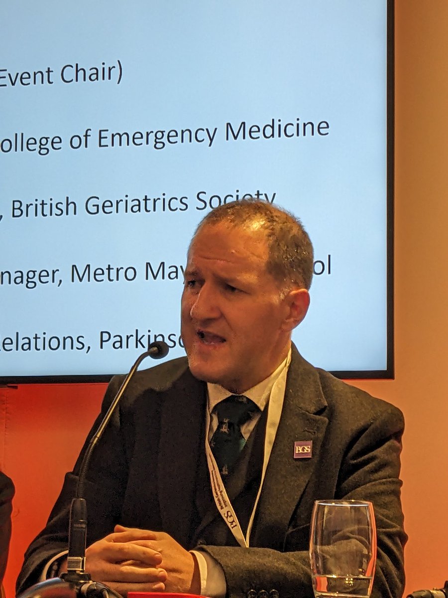 British Geriatrics Society (@gerisoc) on Twitter photo A&E pressures are the canary in the coal mine says <a href="/adamgordon1978/">Adam Gordon MBE</a>. They are an indication of problems in other parts of the system. We need more domiciliary care capacity and more rehab capacity. #Lab23 A&E pressures are the canary in the coal mine says <a href="/adamgordon1978/">Adam Gordon MBE</a>. They are an indication of problems in other parts of the system. We need more domiciliary care capacity and more rehab capacity. #Lab23